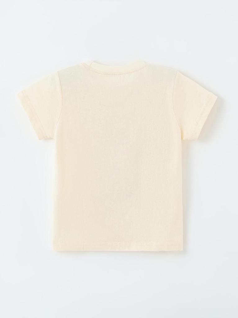 European & American Style Girls' Summer Short-Sleeve T-Shirt for Toddlers & Young Kids - Printed Round Neck Pullover