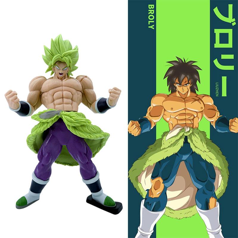 Broly Ball Dragon Pvc Figure Super Saiyan Model Toy Holiday Gifts Car Decoration
