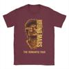 The Romantic Tour Bruno Mars 2026 Unisex T Shirt Novelty Tees Short Sleeve O Neck TShirt 100 Cotton New Arrival Tops