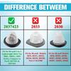 4 BUCĂȚI Piese de Schimb 2037423 pentru Filtre Aspirator Bissell 3-în-1 pentru Seria 38B1, 38B1L, 1059 Aspirator Vertical Ușor