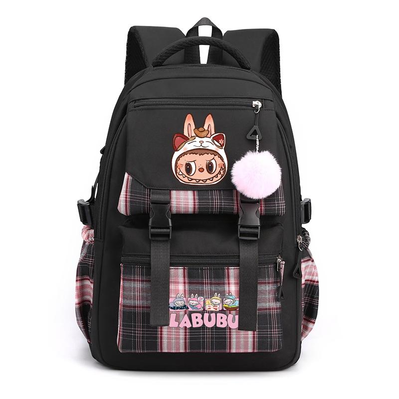 Cute Printed Backpack Large Capacity Waterproof Bookbag Boy Girl Schoolbag Women Travel Bag Kid Birthday Gift Mochila