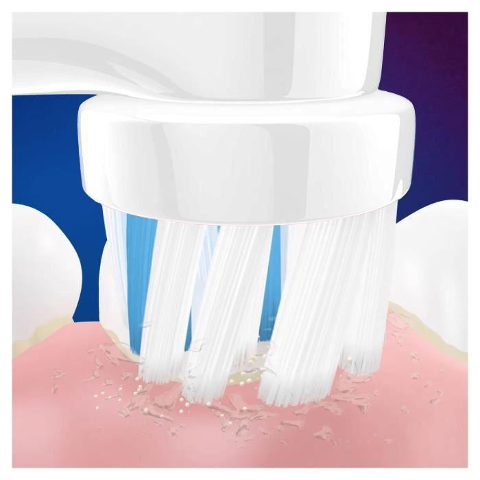 ORAL-B 80352086 - Brossettes De Rechange Disney La Reine Des Neiges 2 - Pour Brosse À Dents Éléctrique Oral-B Kids - Lot De 4