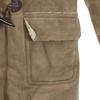Ron Herman Duffel Coat Beige Back Bore Women Used