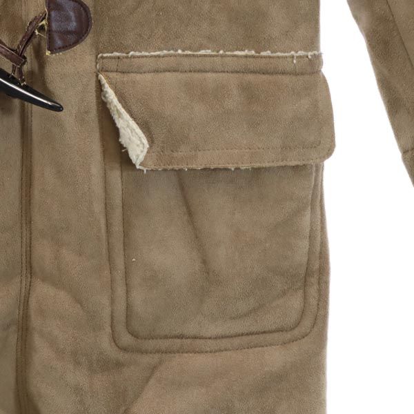 Ron Herman Duffel Coat Beige Back Bore Women Used