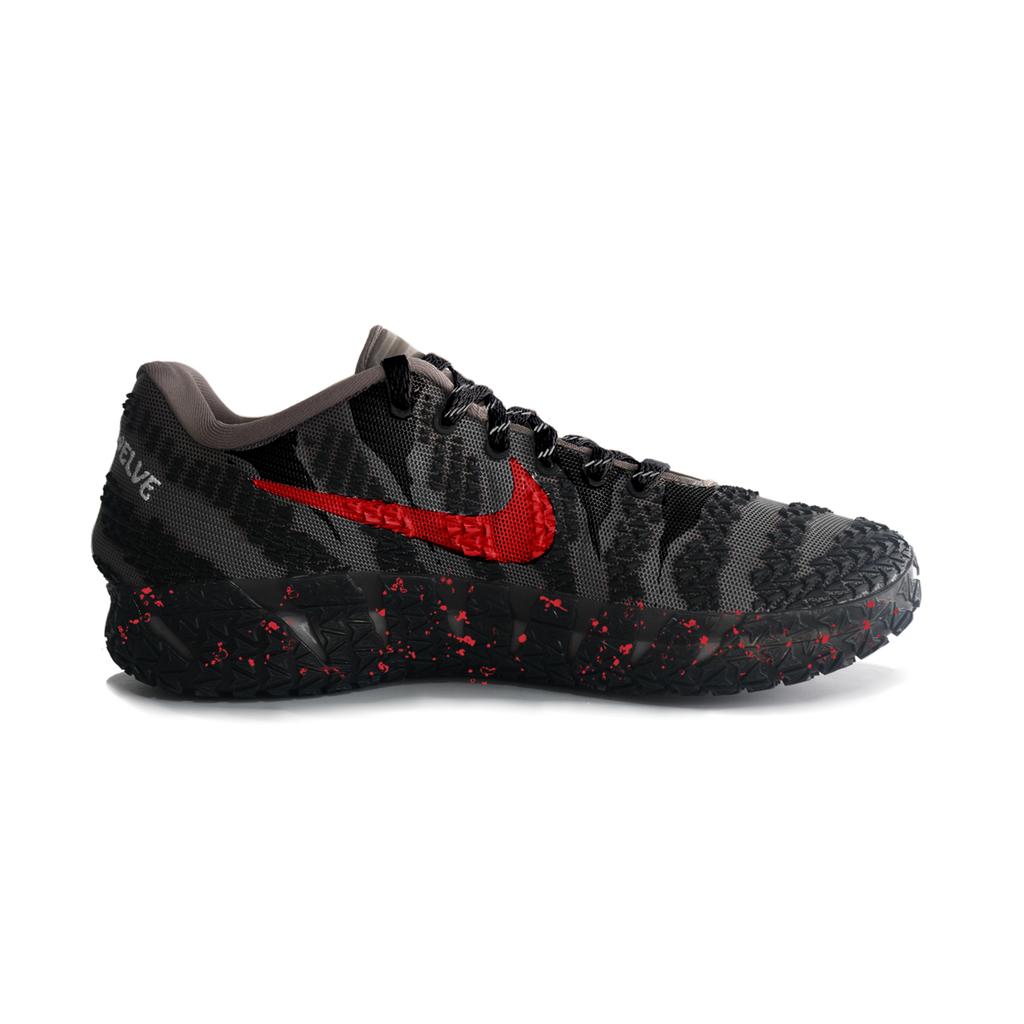 Nike Ja Morant 3 War Machine Resistenti all'abrasione Resistenti all'abrasione Scarpe da Basket Basse da Uomo Rosso Grigio HF2794-200(Team296-)
