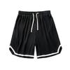 Men's Trendy Quick-Dry Ice Silk Basketball Shorts - Loose Fit Beach & Fitness Style