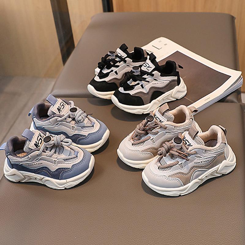 Kids Sport Shoes Fashion Mesh Breathable Boys Sneakers Spring Autumn Children Girls Outdoor Running
