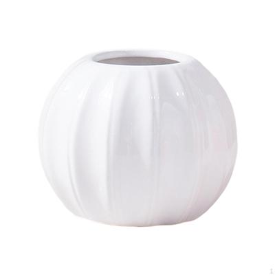 Ceramiczny Wazon Kwiaty Suszone Kwiaty Uchwyt Wystrój Domu Ozdoby Nordycka Doniczka Blat