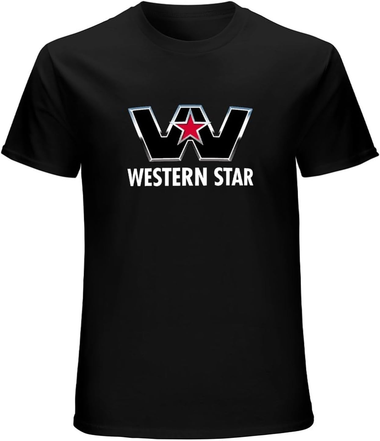 Western Star Trucks T-Shirt Mens Unisex Tees 3XL чёрный