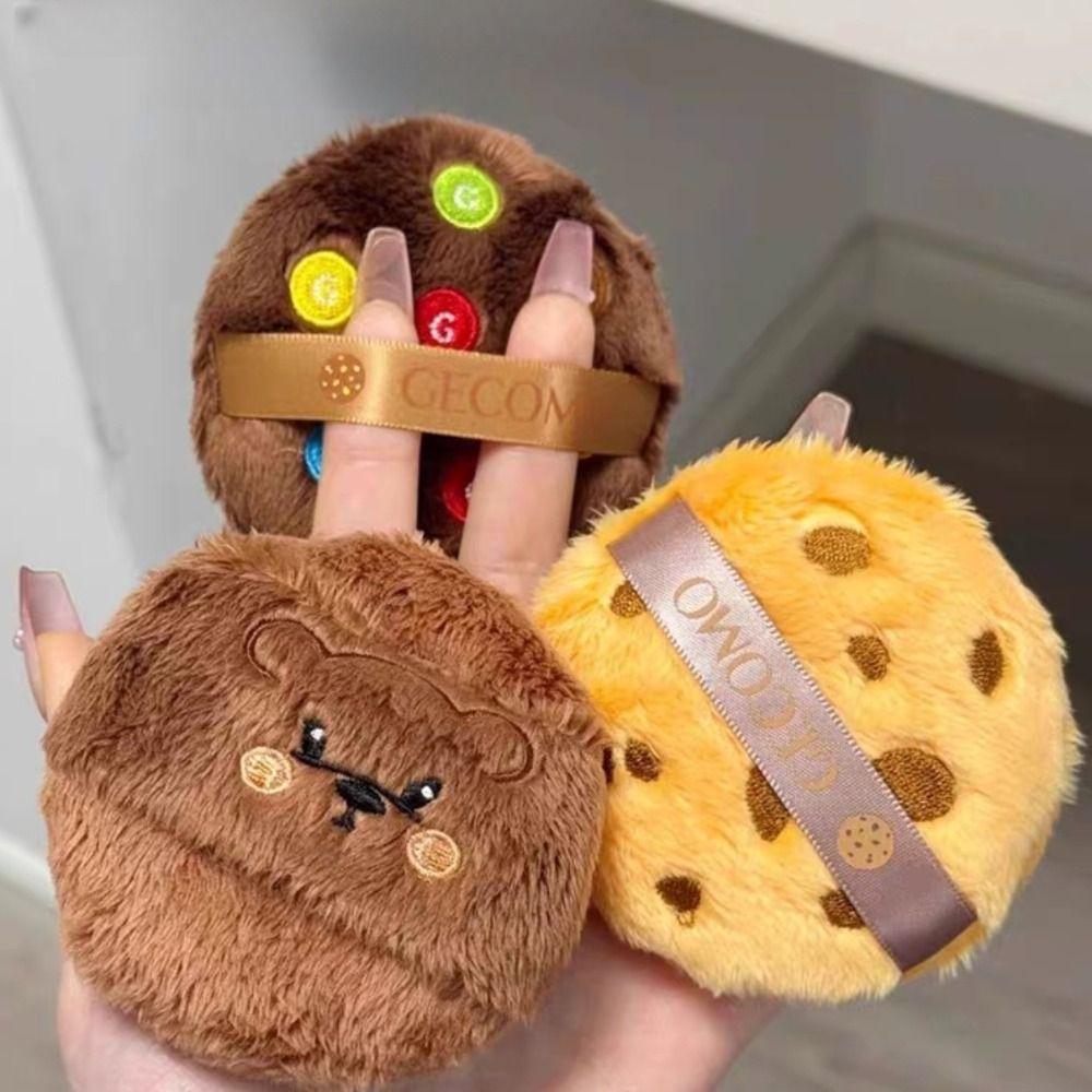 Cute Makeup Puff Washable Dry Power Puff Portable Long Fluff Puff  Makeup Setting