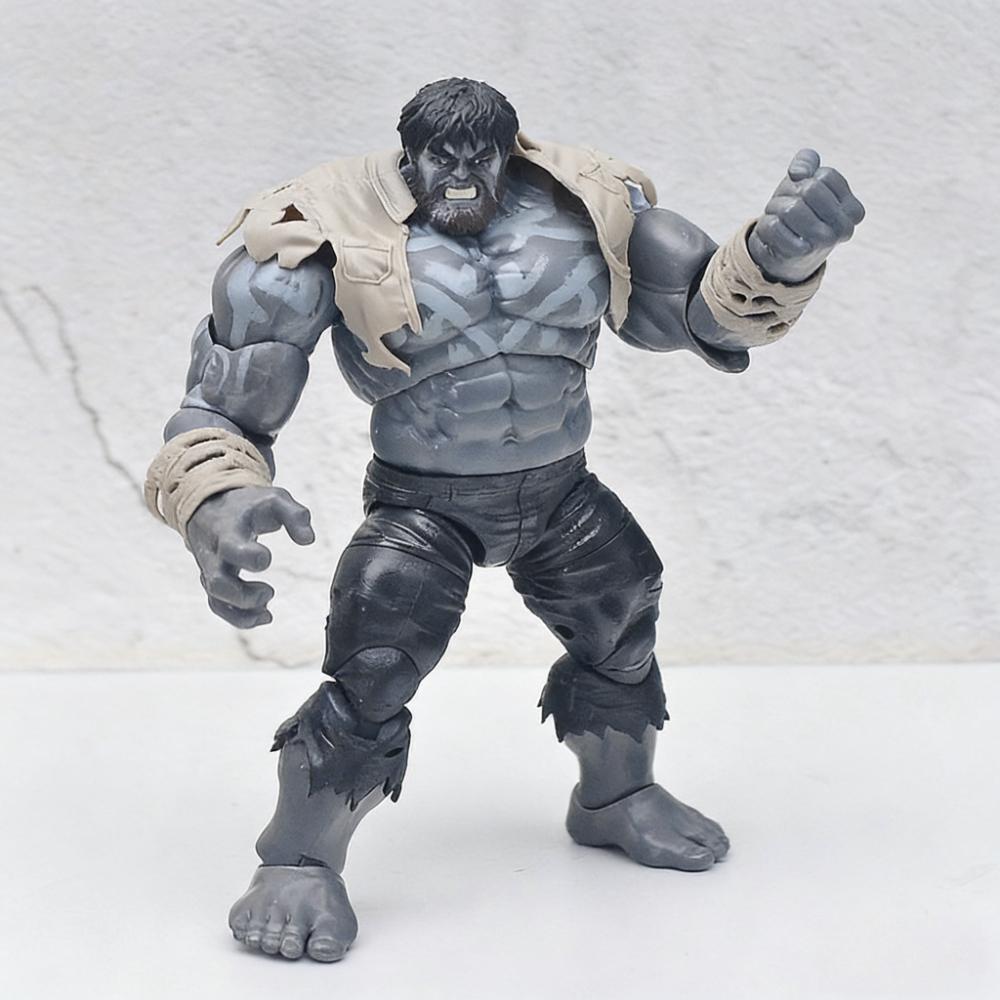 Avengers Retro Series Red Hulk Limbs Joint Movable Action Figure Statue Collectible Model Toys Surprise Souvenir Gift