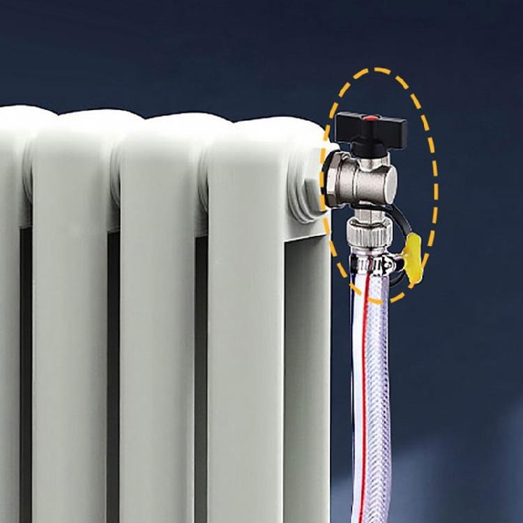 User Friendly Heating System Valves  with Temperature Resistance High Efficiency Radiator Valves for Long Term Use