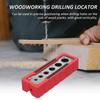 Hole Jig Drill Locator Woodworking Drilling   Woodworking Tools Woodworking Punch Positioner Dowel Kit Power Tool Accessory