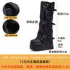 Long Boots In the Autumn and Winter of 2025, New Thick-soled Boots, High Boots for Women's Design, Belt Buckle Side Zipper But Knee
