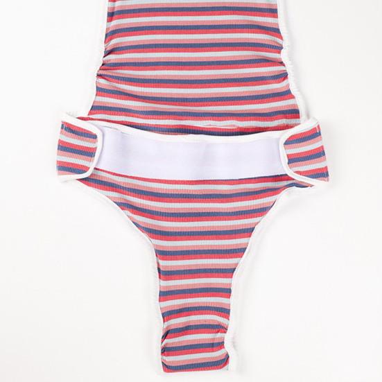 Pet Menstrual Pants Dog Diaper Belt Female Sanitary Panties Shorts Waterproof Breathable Halter Neck Design Untrained Heat Excitability Incontinence