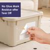 L LIKED 4"x6" Blank Removable Labels for Storage B, No Residue Handwritten Stickers for Boxes and Cases (150 Labels)