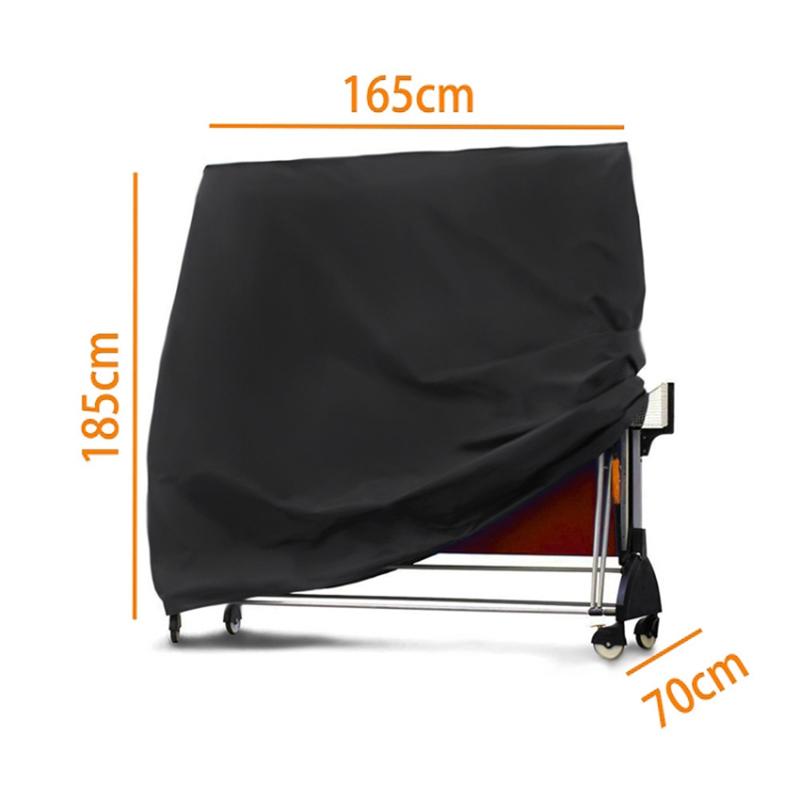 Outdoor Waterproof Polyester Table Tennis Table Protective Sleeve Dust Cover