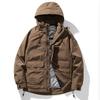 2025 Herren American Retro Hoher Loft Winter Daunenjacke - Trendig, Warm, Winddicht Arbeitskleidung