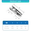 Steel Marine Rotating Anchors Connector Heavy Duty Marine Link Component for Enhanced Boat Safety & Chain Stability