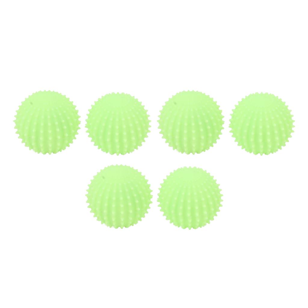 6Pcs Laundry Ball PVC Non Toxic Safe Reusable Household Clothing Cleaning Tools for Washing Machine