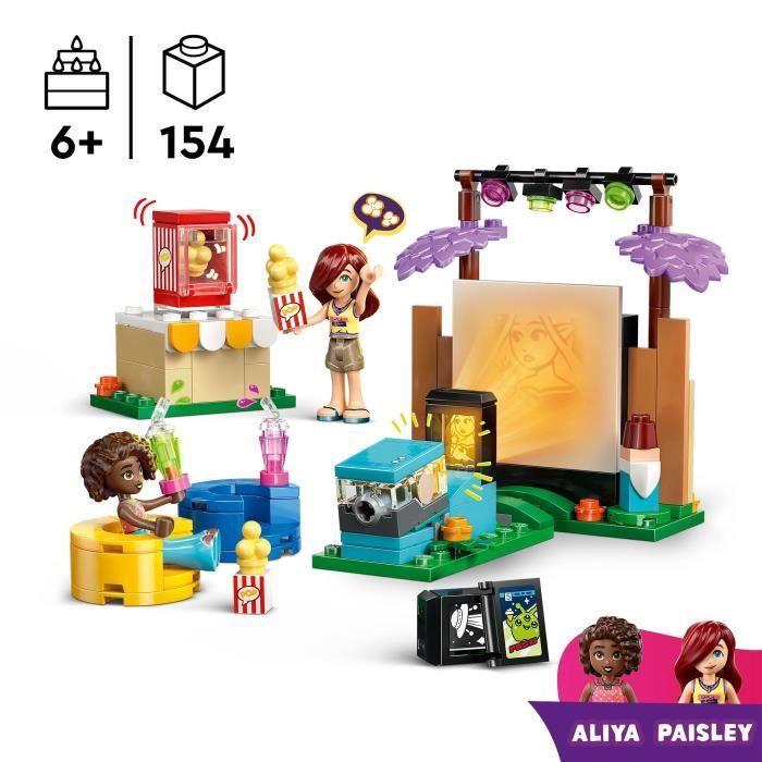 LEGO Friends 42642 Soirée Cinéma entre Amies - Jeu de Construction dès 6 Ans