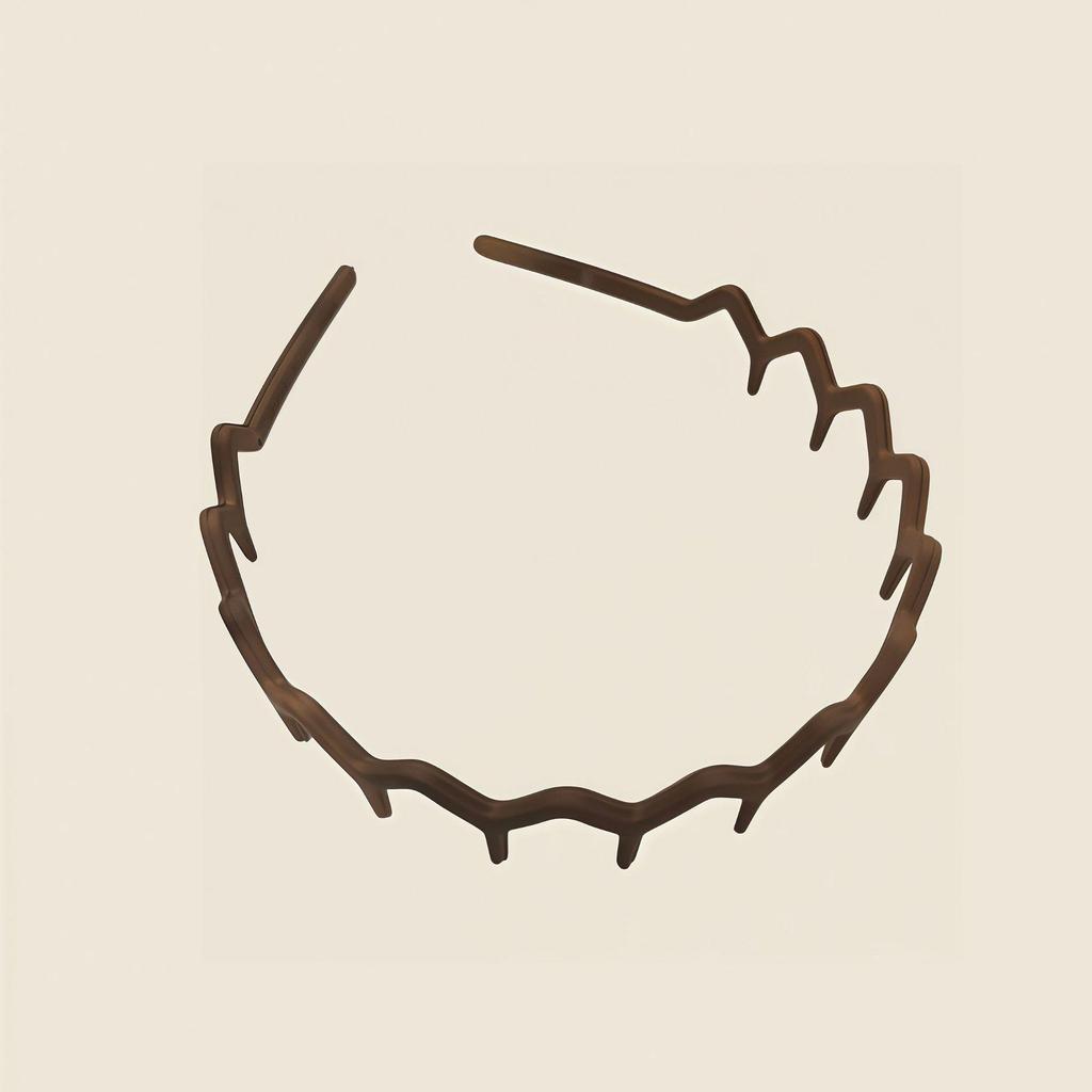 New Style Women's Bangs Headband: Plastic Wave Hair Clip for Face Washing