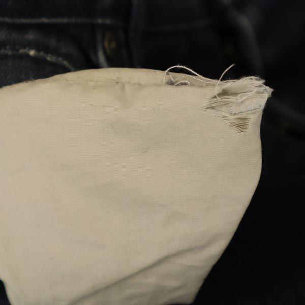 LANVIN ACNE Straight denim pants w30 Indigo Button fly jeans Men's Used