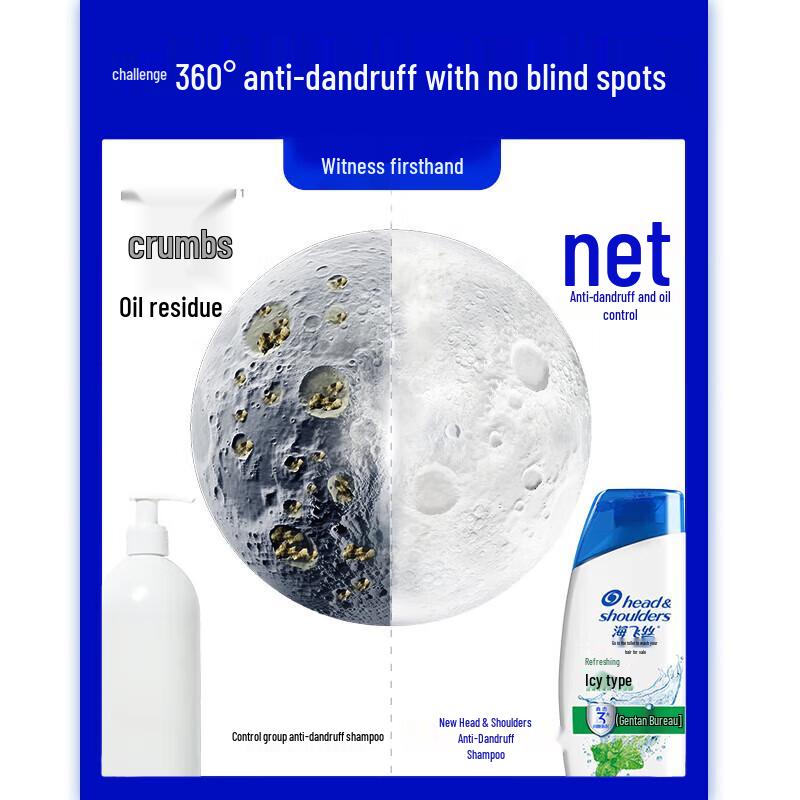 Head & Shoulders Anti-Schuppen Shampoo, Erfrischende kühle Minze