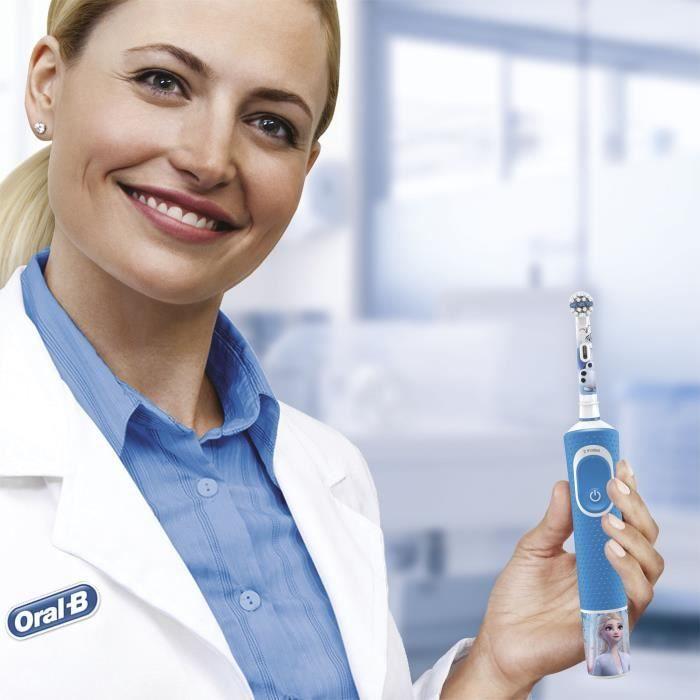 Brossettes de rechange Oral-B Stages Power avec personnages de La Reine des Neiges de Disney