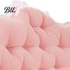 Wedge Pillow for Bed Headboard Cushion with Ruffle Trim, Dorm Pillow, Crown Shape, Comfortable Support College Bedroom Decor, Reading Back Window Seat