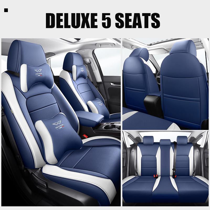 High-Grade Car Seat Covers For Honda Civic 2025-2025 Special Internal Protective Auto Accessories Waterproof Leather-Full Sets