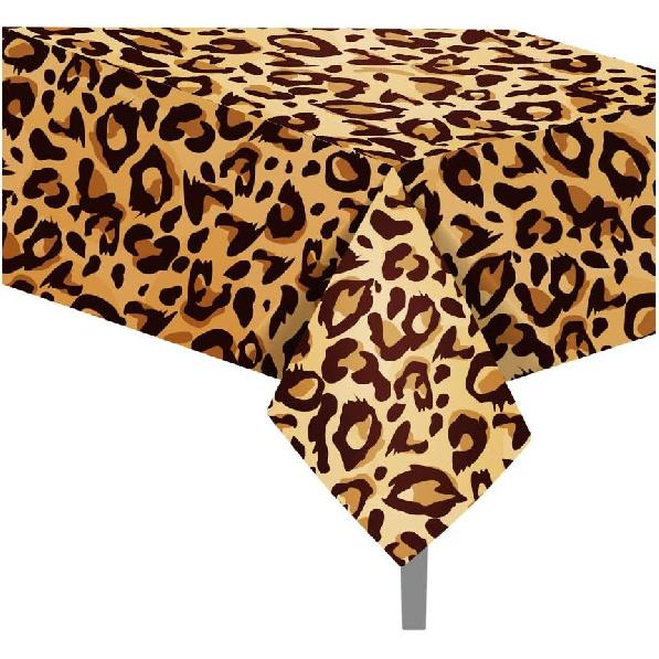 CC HOME 1Pc Thanksgiving Day Party Plastic Tablecloth 54 x 87 Inch Long Table Cover, Autumn Fall Pumpkin Turkey Party Tablecover for Thanksgiving