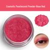 Cosmetic-Grade Pearlescent Gold & Silver Rose Red Mica Pigment: Super Shiny Stage Makeup, Eyeshadow, and Highlighter Glitter.