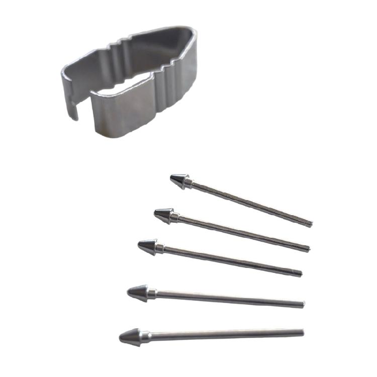 1/2/5 ks Kovový hrot pera a sada klipů Zajišťující přesné ovládání pro umělce a profesionály na Tab S11 Ultra Náhradní díly