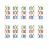 10Piece Colorful Childrens Name Labels For Pencils Reusable Cartoon Designs Safe NonToxic Paper School Accessories