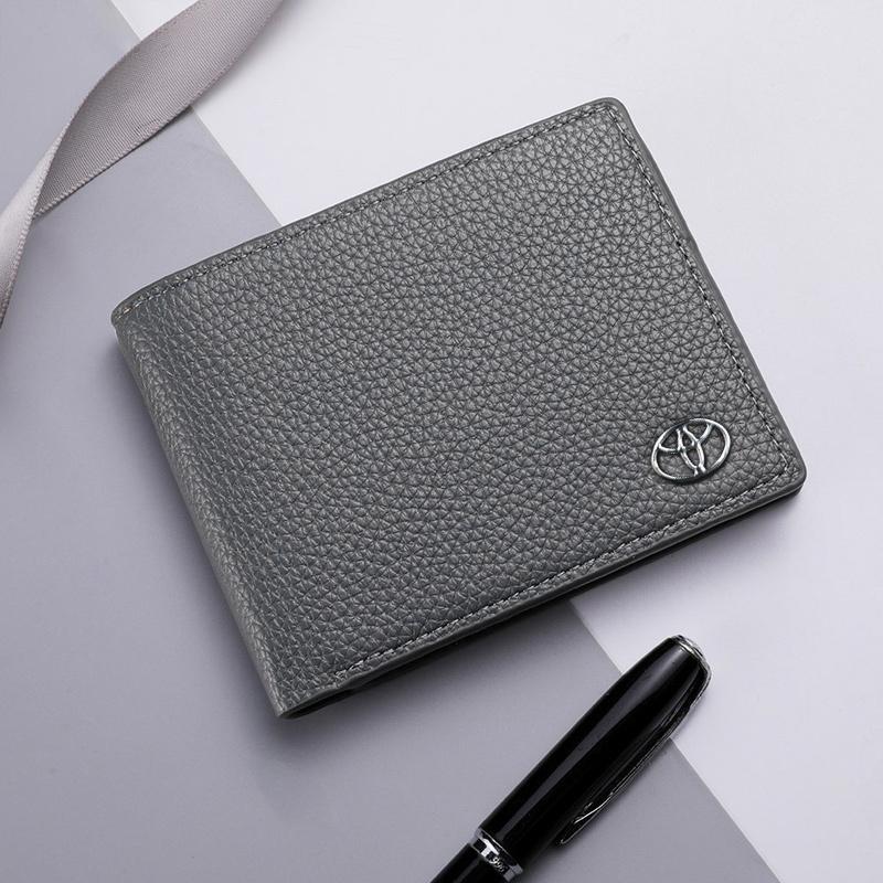 

Car Driving License Credit Card Holder Wallet For Toyota Chr Rav4 Yaris Prius Avensis Corolla Camry Auris Holder Auto Wallet серый