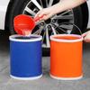 Foldable Car Washing Buckets Colorful Water Sprinkling Bucket Water Storage Container  Camping
