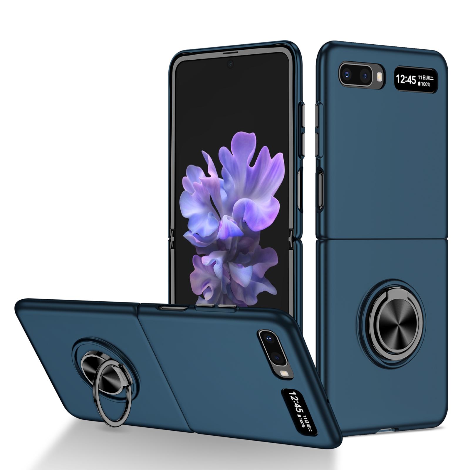 

for Samsung Z Flip 7 2 5 6 4 3 flip7 flip6 flip5 flip4 Phone Coque Case for Samsung Galaxy Z Flip 2 1 Flip2 5G Shockproof Cover Galaxy Z Flip5 темно-синий