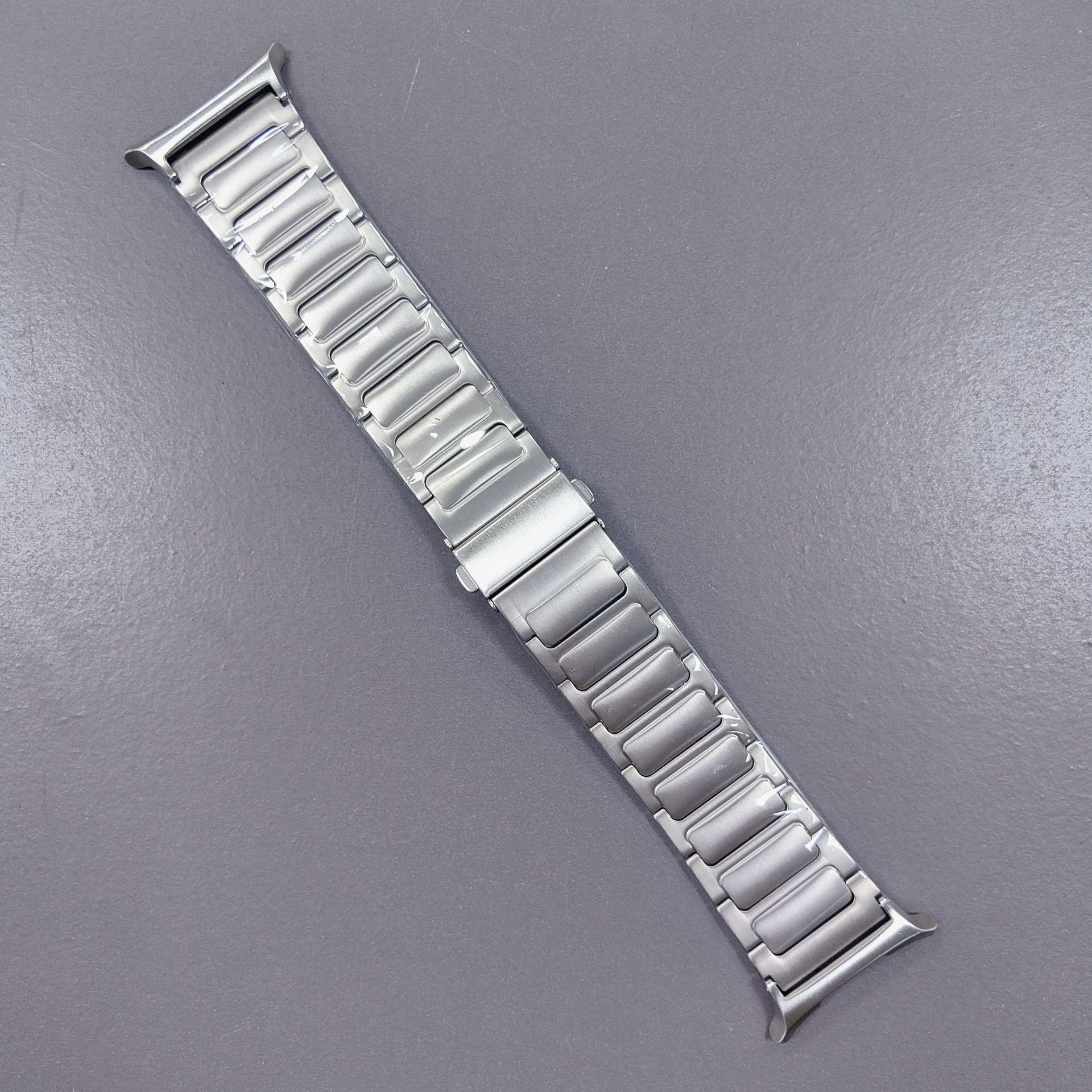 

Для Samsung Galaxy Watch Ultra 47 мм Титановый сплав Ремешок для часов Замена Браслет Silver