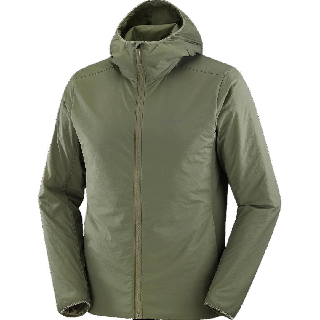 

SALOMON Куртка Mountain Flex HD Удобная Приятная к коже Дышащая Куртка Мужские Куртки Виноградный лист C24736 L