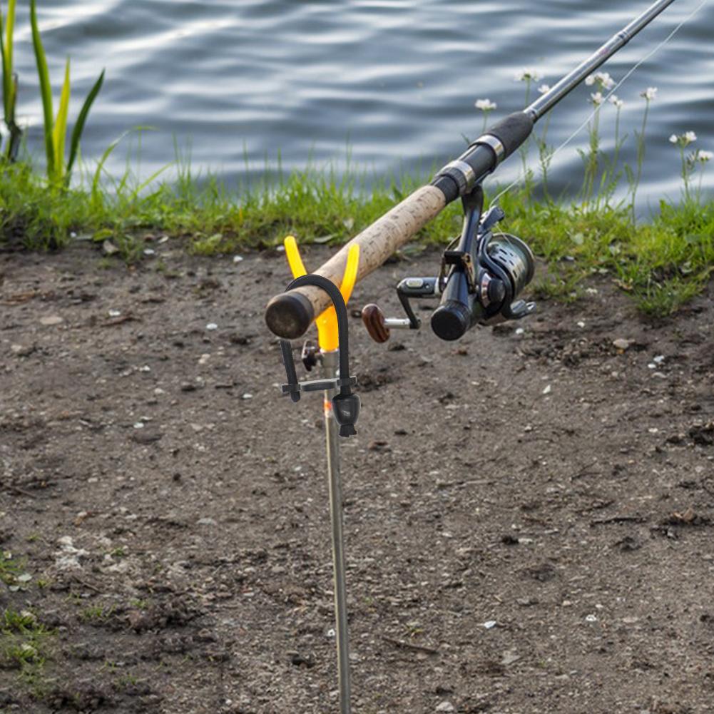 1Pc Bungee Rod Lock Prevent Falling Off Carp Fishing Rod Lock Fishing Rod Fixing Strap Carp Fishing Accessories
