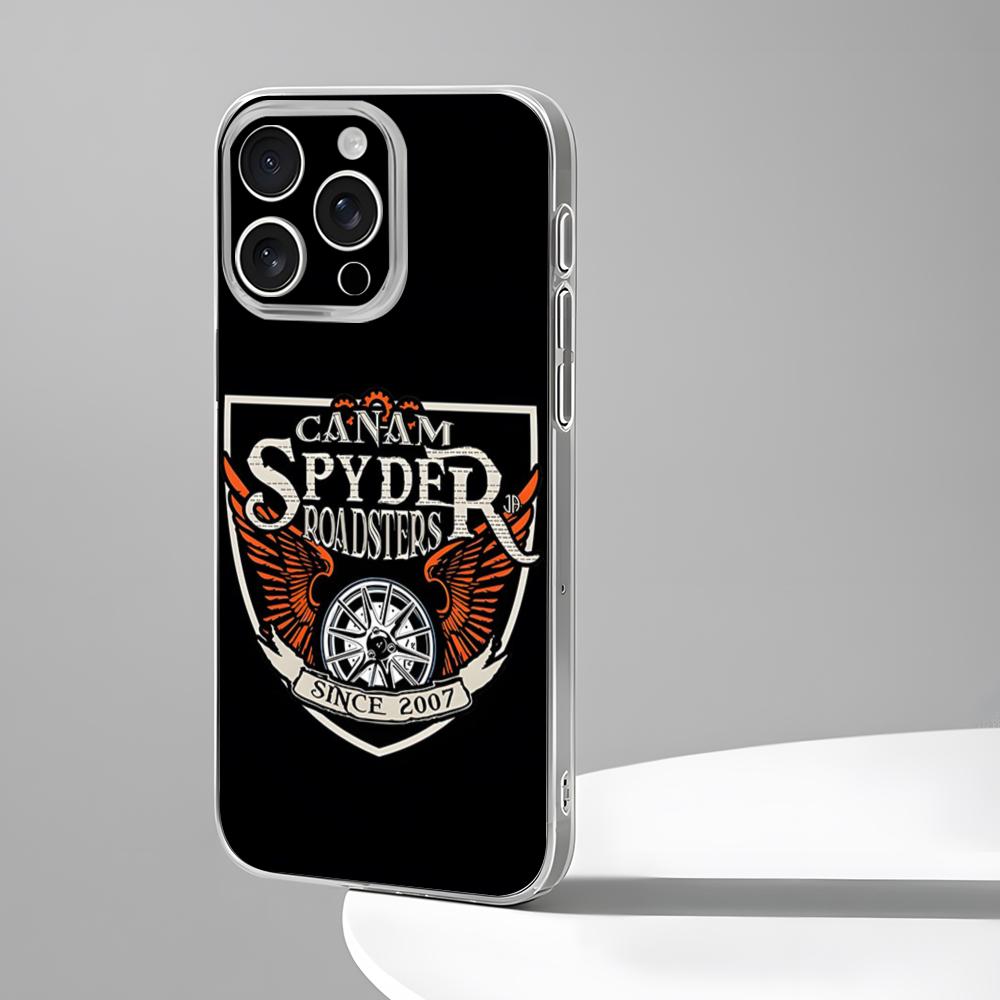 Can Am Can-am Team Phone Case New For IPhone 16 15 14 12 13 11 Pro Max Mini X XR XS Plus Black Silicone Transparent Cover