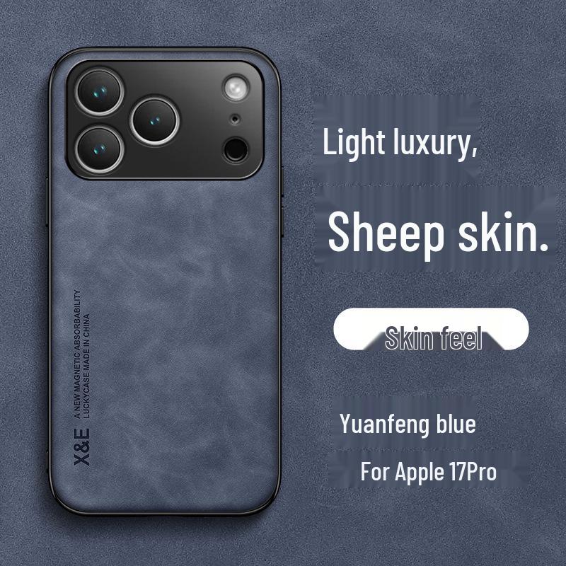 

iPhone 17 Suede Full Coverage Phone Case for Apple 16 Pro Max with Car Magnetic Mount and Precise Cutouts. iPhone 14 Pro