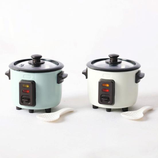 Dollhouse Breakfast Maker Wide Application Portable Plastic Miniature Dollhouse Model Juicer for Cake Decorations