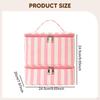Nail Polish Carrying Case Double Layer Bag Makeup Organizer Manicure Tools Holder Cosmetic Gel