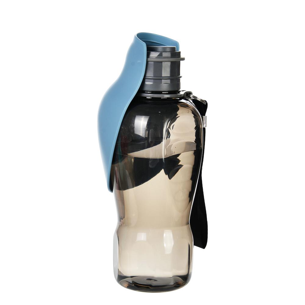 

Портативная бутылка для воды для собак средних и больших пород, кошек, для верховой езды на открытом воздухе, складная миска для питья домашних животных, лабрадоров, чихуахуа синий