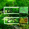 Aquarium Thermometer Elektronische LCD Digitalanzeige Aquarium Temperaturmessung Aquarium Temperaturmesser Aquarium Zubehör