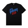 2025 Slash Collection Gibson Les Paul Short-sleeved T-shirt Rock Band Costume Summer Clothing Fashion Tops Graphic T Shirts