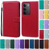 Für Realme 14X 5G Hülle Stoßfeste Lederabdeckung Realme 14X 5G Klappbrieftaschenhülle Für Realme 14X Hülle Coque Fundas Schale