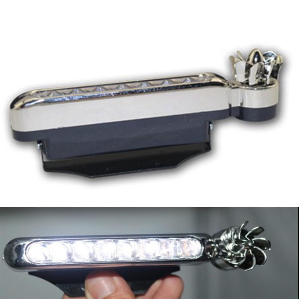 

Светодиодный ходовой огонь на ветровой тяге для автомобиля, дневной, с вращающимся вентилятором